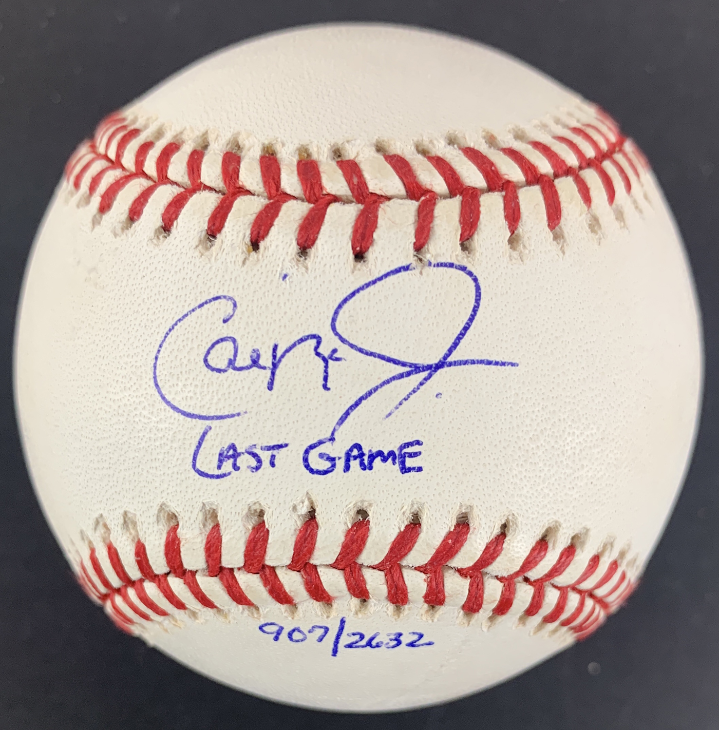 Lot Detail Cal Ripken Jr Signed OAL Ripken Commemorative Baseball
