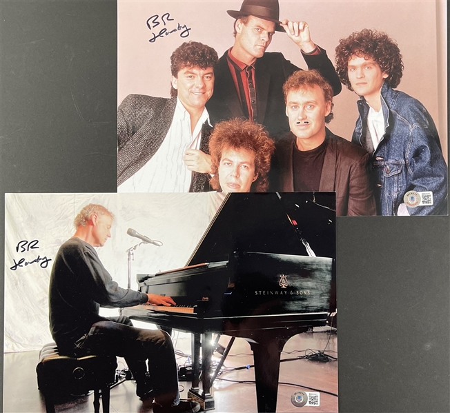 Bruce Hornsby Lot of Two (2) Signed 8" x 12" Color Photographs (Beckett/BAS COAs)