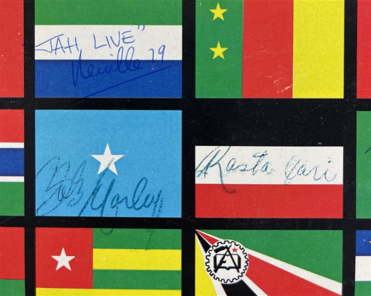 Bob Marley & The Wailers Signed Survival Record Album with Great Provenance (Epperson/REAL LOA)