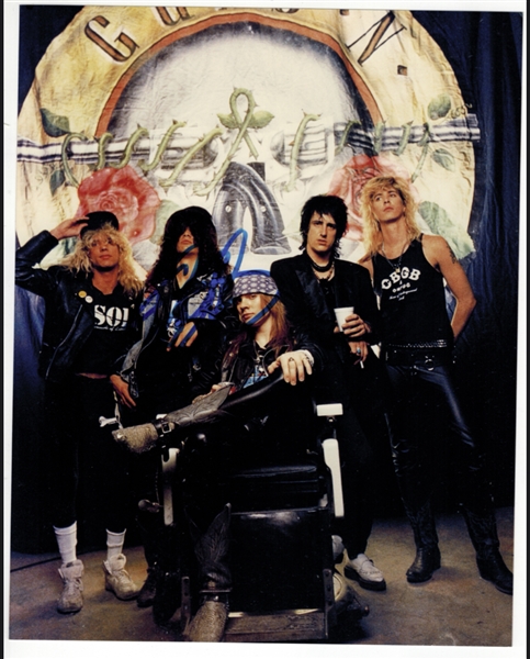 Guns N’ Roses: Slash 8” x 10" Signed Photo (Beckett/BAS Guaranteed) 