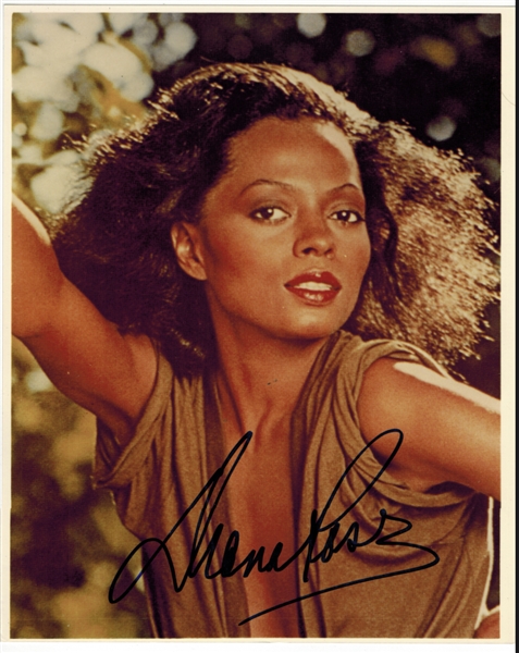 Diana Ross 8” x 10" Signed Photo (Beckett/BAS Guaranteed) 
