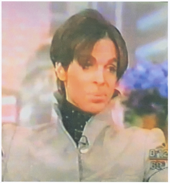 Prince’s Screen-Worn 1998 Gray “Cracker” Jacket Worn on Good Morning America (Photomatched & LOA From Prince’s Wife Mayte Garcia) 