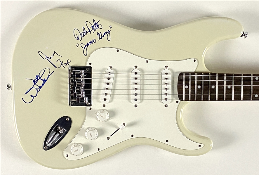 James Gang Group Signed Fender Squier Stratocaster Guitar (3 Sigs) (Roger Epperson/REAL LOA)