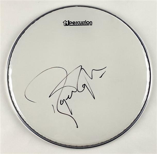 Queen: Roger Taylor Signed Drumhead (Beckett/BAS Guaranteed) 
