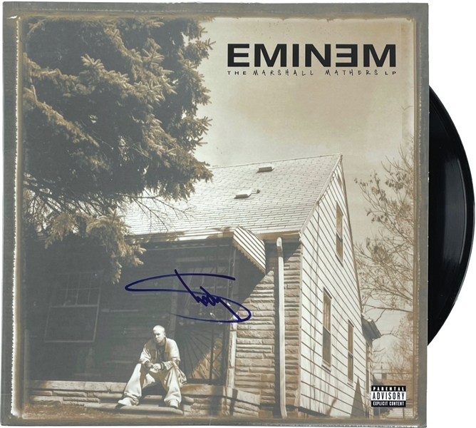 Eminem Signed "The Marshall Mathers LP" Record Album (Beckett/BAS LOA)