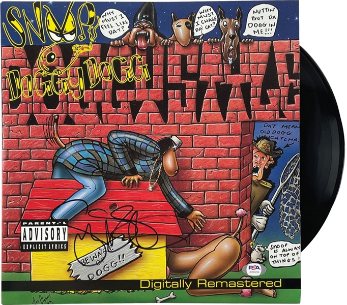 Snoop Doggy Dogg Signed "Doggystyle" Record Album (PSA/DNA)