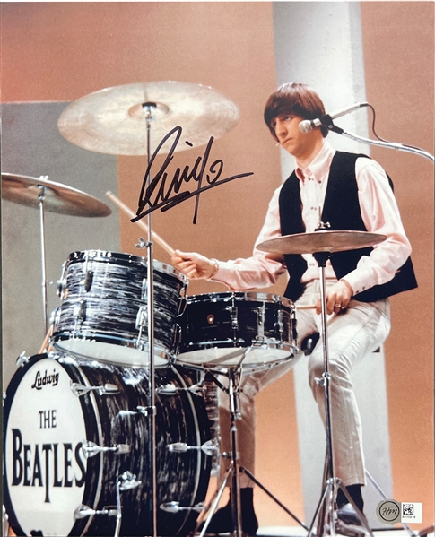 The Beatles: Ringo Starr Signed 8" x 10" Color Photo (Beckett/BAS LOA)