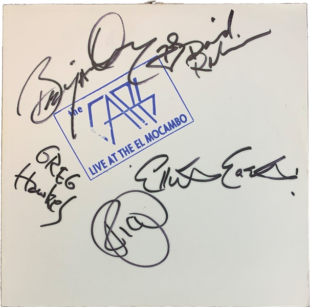 The Cars Group Signed "Live At The El Mocambo" Record Album with All 5 Original Members (Epperson/REAL LOA)