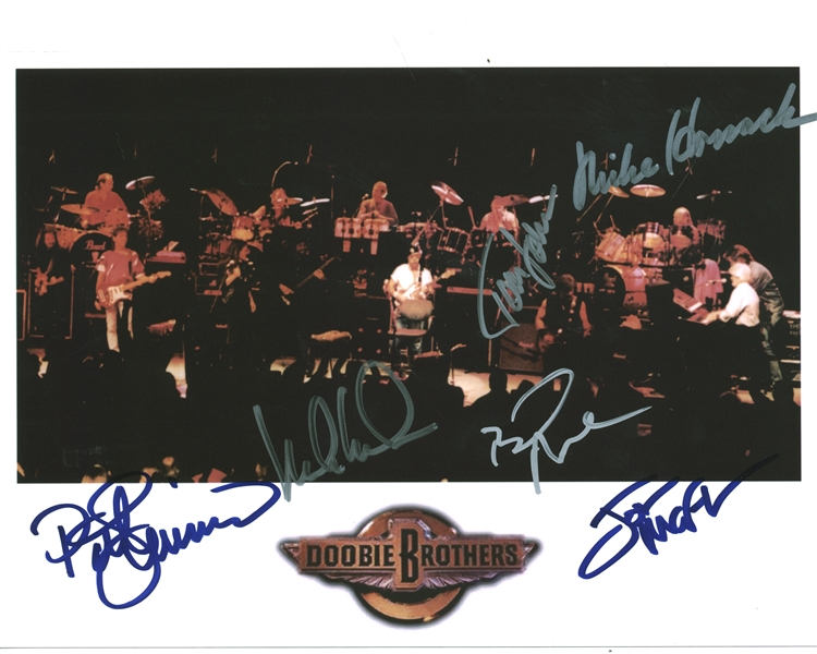 The Doobie Brothers Group Signed Photo (Beckett/BAS Guaranteed)