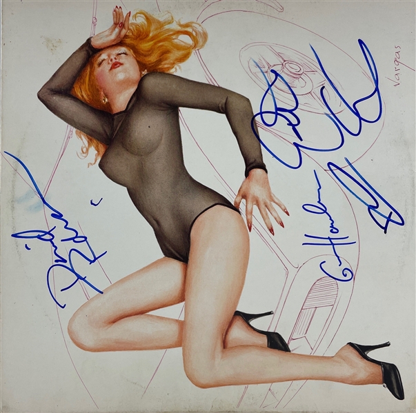 The Cars Group Signed "Candy-O" Record Album (4 Sigs)(Beckett/BAS Guaranteed) )