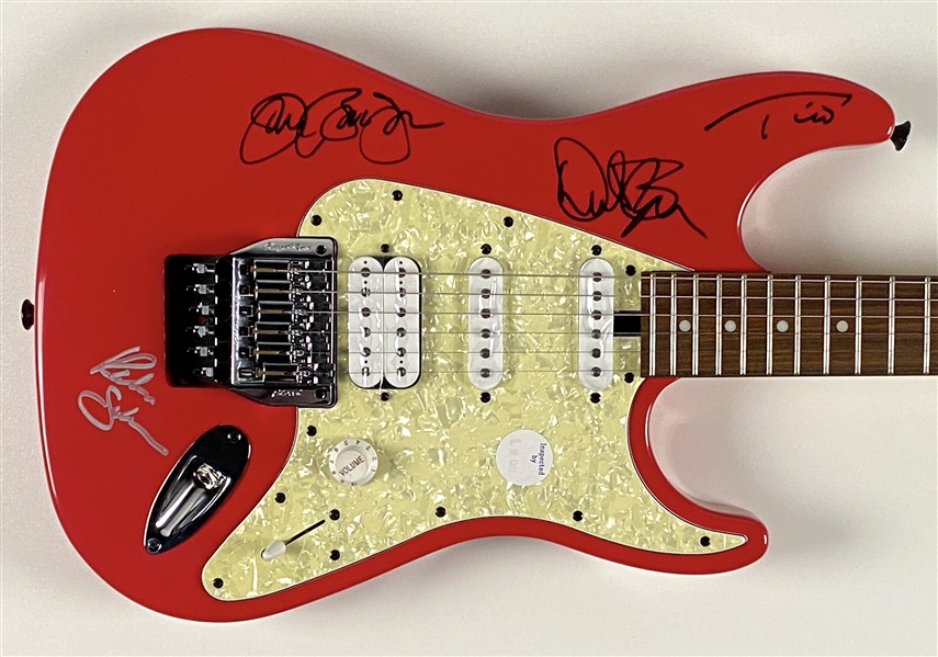 Bon Jovi Group Signed Electric Guitar (4 Sigs) (JSA LOA)