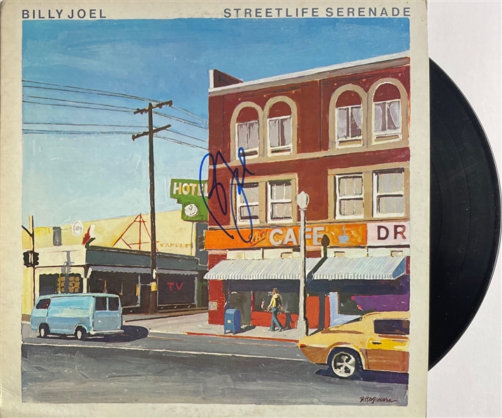 Billy Joel Signed "Streetlife Serenade" Album Cover W/ Vinyl (BAS)