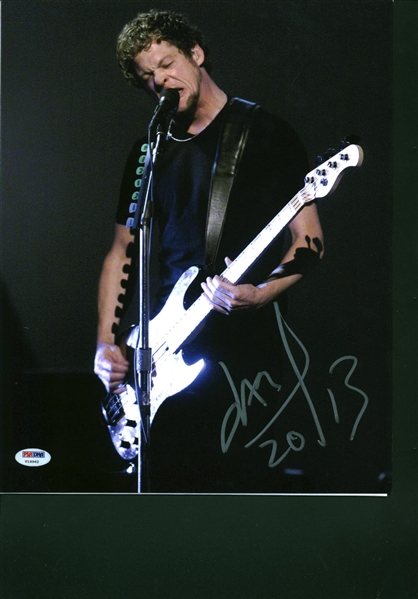 Metallica: Jason Newsted Signed Photograph (PSA/DNA)