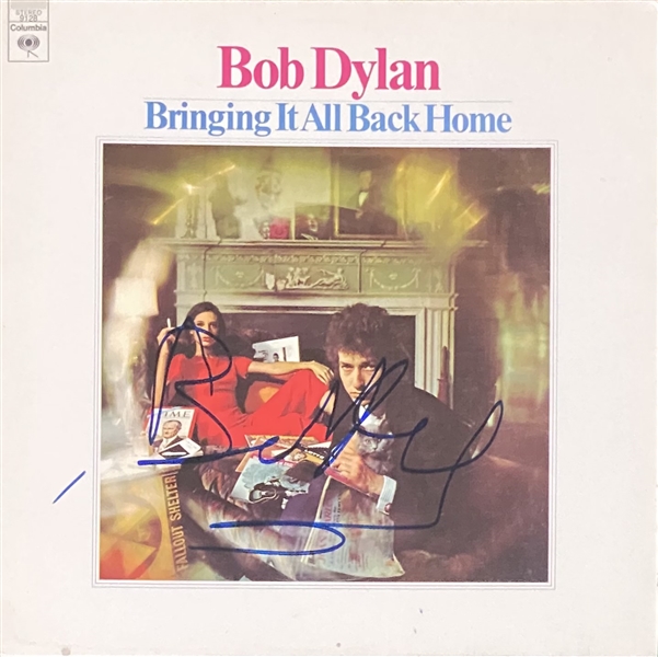 Bob Dylan Signed Bringing It All Back Home Album (BAS Guaranteed)