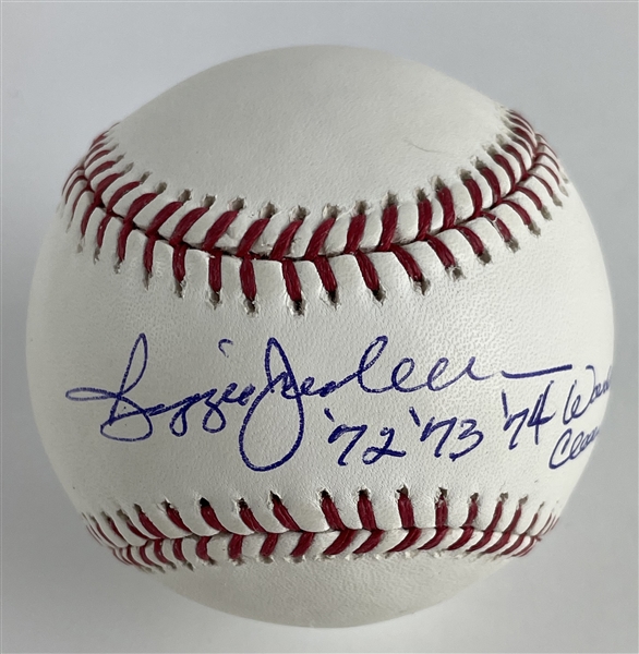 Reggie Jackson Single Signed OAL Baseball (PSA/DNA)