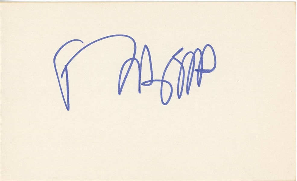 Frank Zappa In-Person Signature (PSA Authentication)
