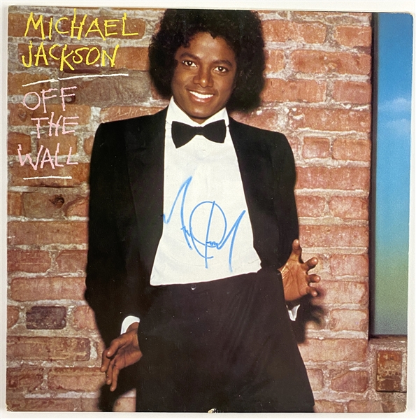 Michael Jackson Signed “Off The Wall” Record Album (JSA LOA)