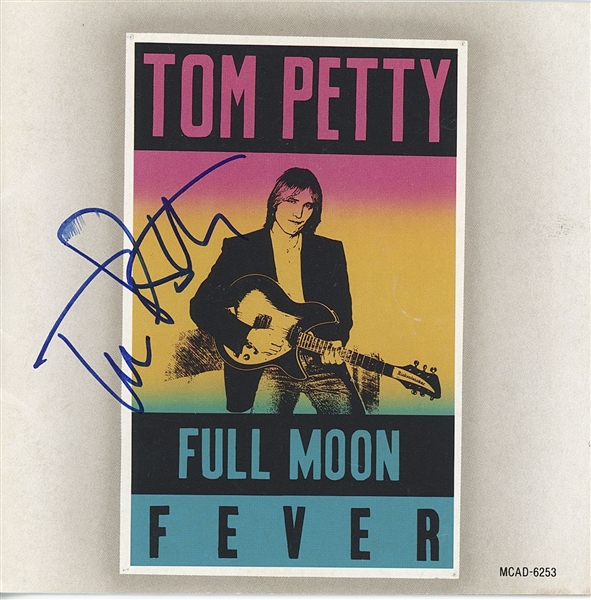 Tom Petty Signed CD Booklet (JSA Authentication)