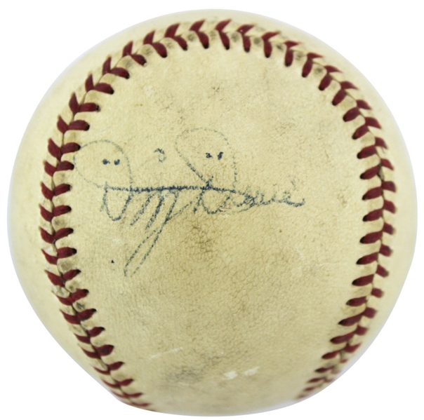Dizzy Dean Rare Single Signed OAL (Harridge) Baseball (JSA)