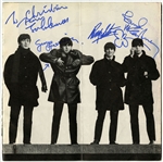 The Beatles Ltd. Fully Group Signed Merchandising Magazine (France) (4 Sigs) (Tracks COA) 