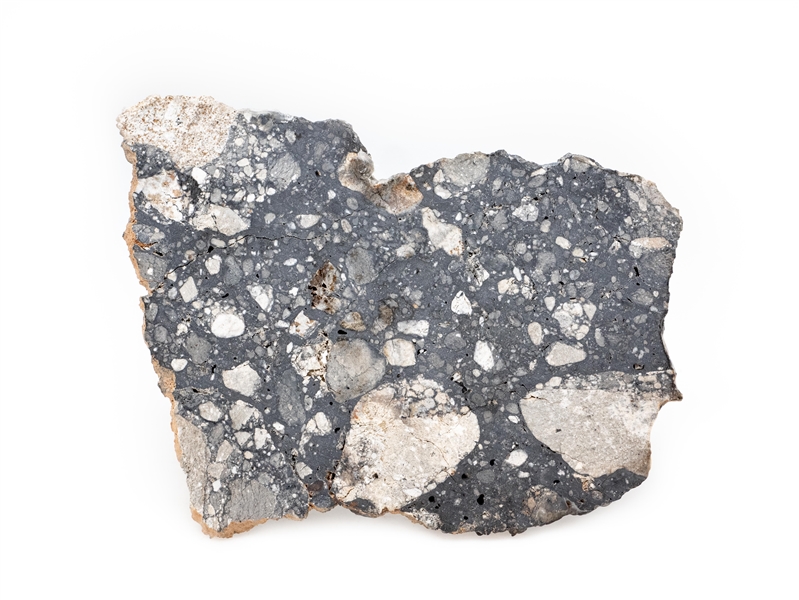 NWA 13964 Lunar Meteorite (Aerolite Meteorites COA) (Geoff Notkin of TV’s “Meteorite Men”) 