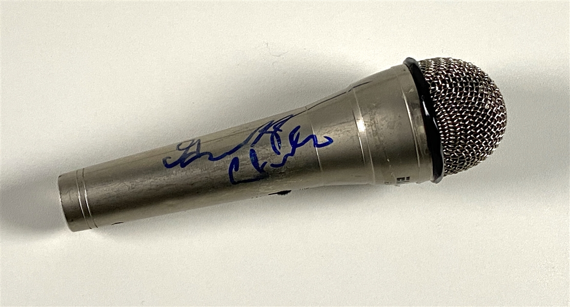 Parliament: George Clinton In-Person Signed Microphone (John Brennan Collection) (BAS Guaranteed)