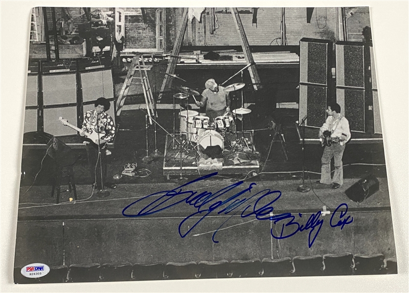 Band of Gypsys: Buddy Miles & Billy Cox In-Person Signed 14” x 11” Photograph (John Brennan Collection) (PSA Authentication) (Beckett/BAS Guaranteed) 