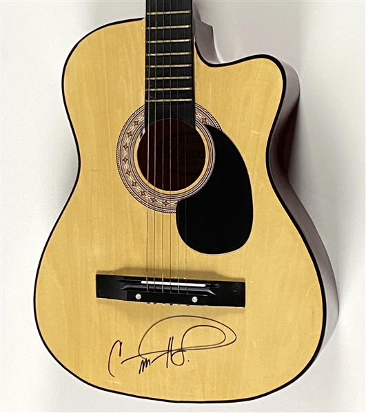 Carrie Underwood Signed Acoustic Guitar (Beckett/BAS Authentication)