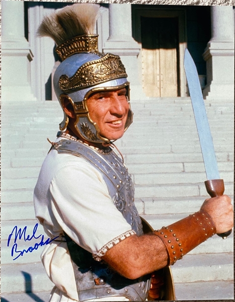 Mel Brooks signed 11x14 photo from History of the World Pt. 1 (BAS/BAS Guaranteed)