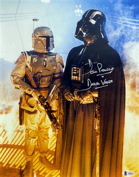 David Prowse Signed 11" x 14" Star Wars Photo (BAS COA)