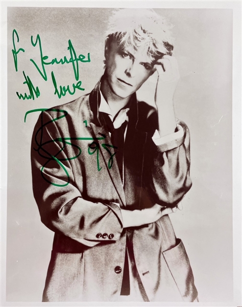 David Bowie Signed & Inscribed Photograph (Beckett/BAS Guaranteed)