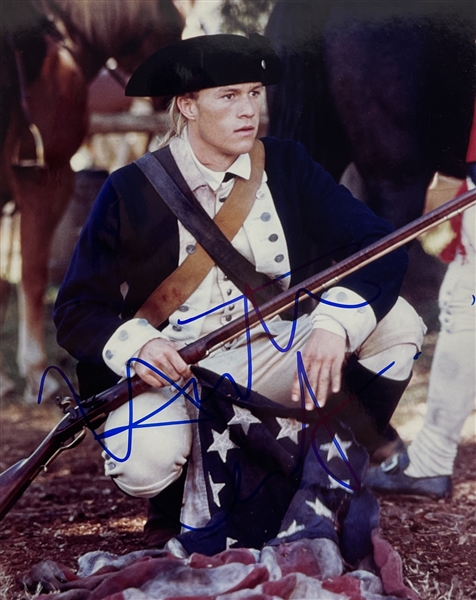 Heath Ledger Signed 8" x 10" "The Patriot" Photo (BAS LOA)