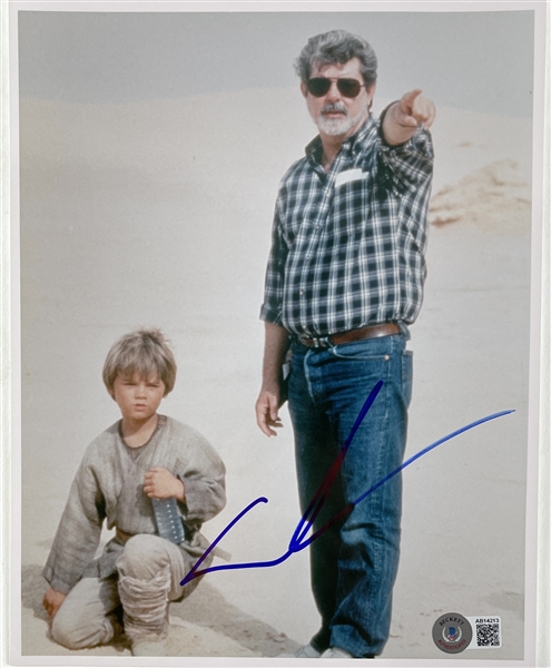 George Lucas Signed 8" x 10" Photo (BAS LOA)