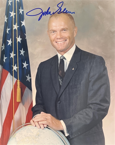 NASA Astronaut John Glenn Signed 8" x 10" Photo (BAS LOA)