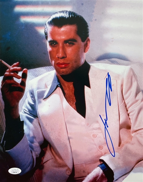 John Travolta Signed 12" x 15" Photograph (JSA)