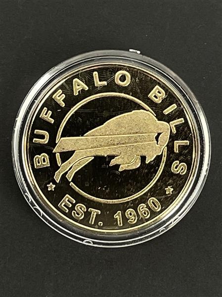 Mike Mularkeys Personal 2004 Buffalo Bills Game Coin (Coach Mike Mularkey Collection)