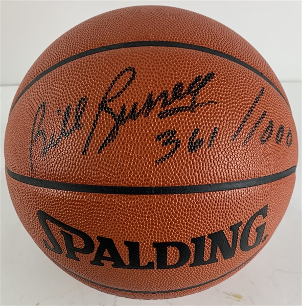 Bill Russell Signed Limited Edition NBA Leather Game Model Basketball (Beckett/BAS Guaranteed)