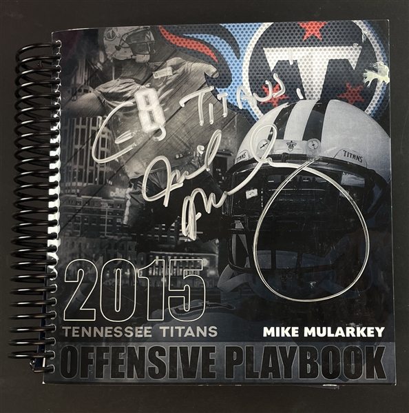 Coach Mike Mularkeys Personal 2015 Tennessee Titans Offensive Playbook (Coach Mike Mularkey Collection)