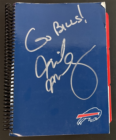 Mike Mularkeys Personal 2005 Buffalo Bills Playbook (Coach Mike Mularkey Collection)