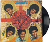 The Jackson 5 Signed Christmas Album with All Five Members incl. Michael! (JSA LOA)