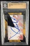Signed 2009 Razor Cut Signature National Edition Kevin Bacon Signed Cut, 2.25" x 3"  (Beckett Encapsulated)