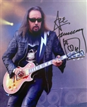 KISS: Ace Frehley Signed 8.5" x 11" Color Photograph (Beckett/BAS Guaranteed)