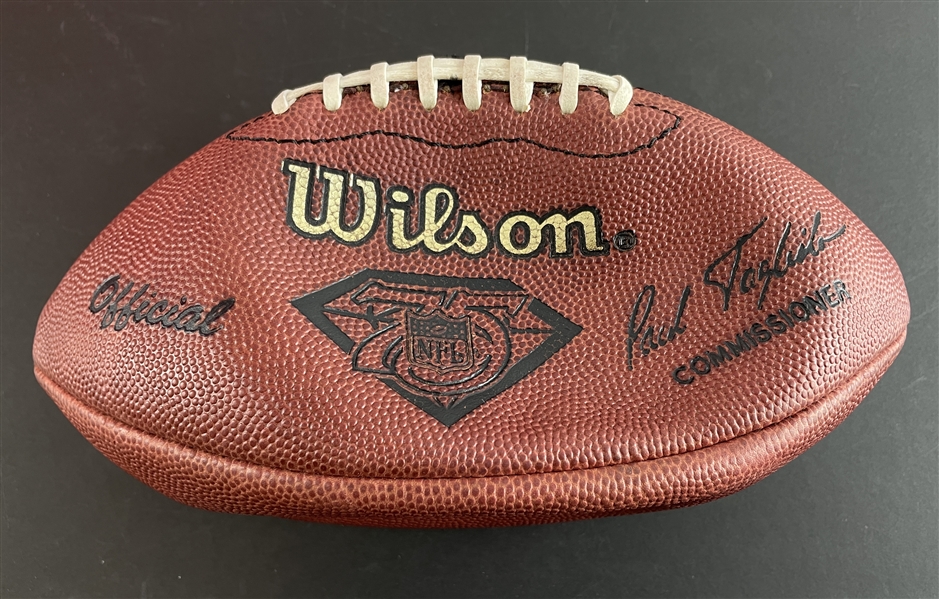 Mike Mularkeys Personal NFL 75th Anniversary Game Ball (Coach Mike Mularkey Collection)