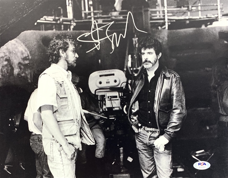 Steven Spielberg Signed 11" x 14" Photo (PSA COA)