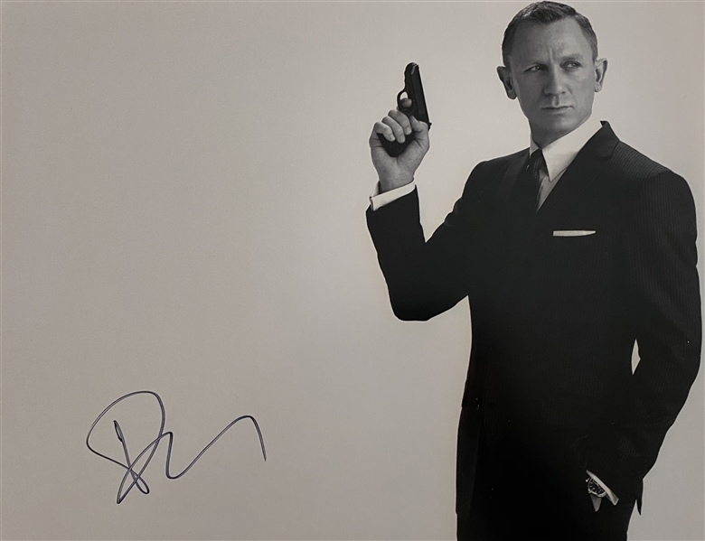 James Bond: Daniel Craig Signed 11" x 14" Photograph (JSA)