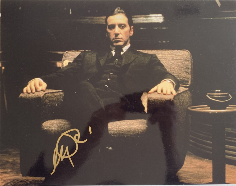 Al Pacino In-Person Signed 11" x 14" Photograph from "The Godfather: Part II" (JSA)