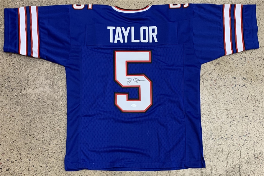 Tyrod Taylor Signed Buffalo Bills Style Jersey (JSA COA)