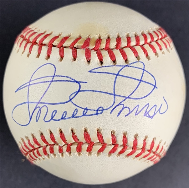 Minnie Minoso Signed OAL Baseball with "6 Decades" Inscripton (Beckett/BAS COA)