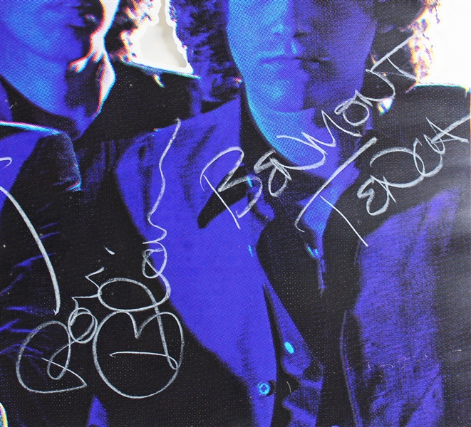 Tom Petty & The Heartbreakers RARE Group Signed 40 x 40 Promotional Poster (Beckett/BAS LOA)