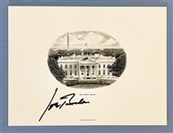 President Joe Biden SIGNED Official White House Engraving Card (Beckett/BAS Guaranteed)